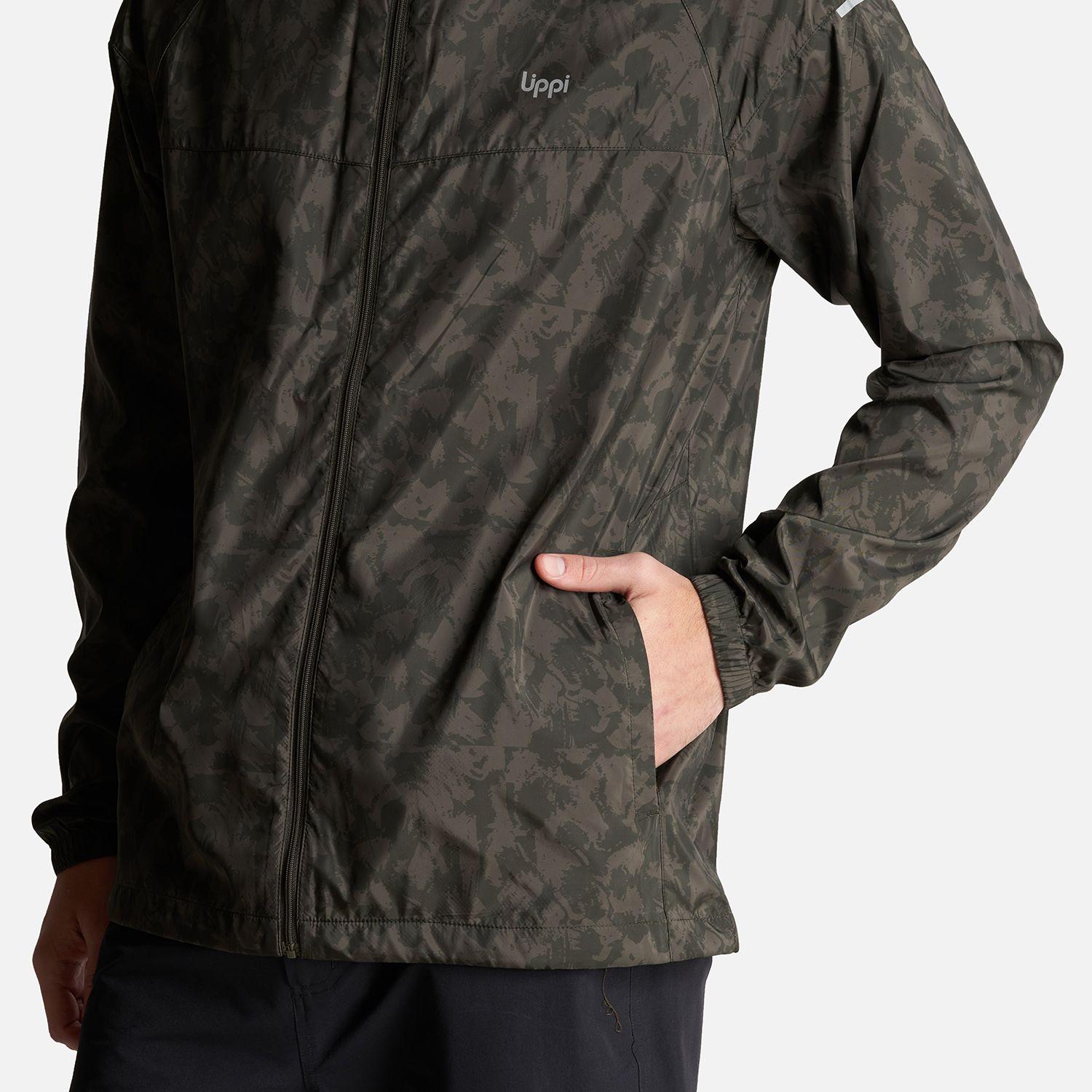 Chaqueta Hombre Nightfall WindBreaker Hoody Jacket Full Print Oliva Lippi-5