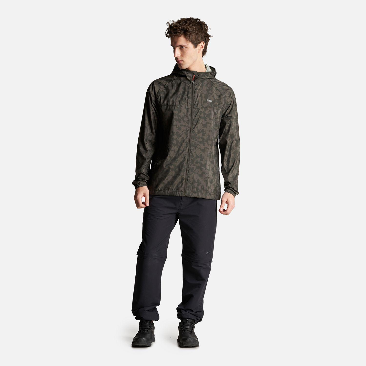 Chaqueta Hombre Nightfall WindBreaker Hoody Jacket Full Print Oliva Lippi-6