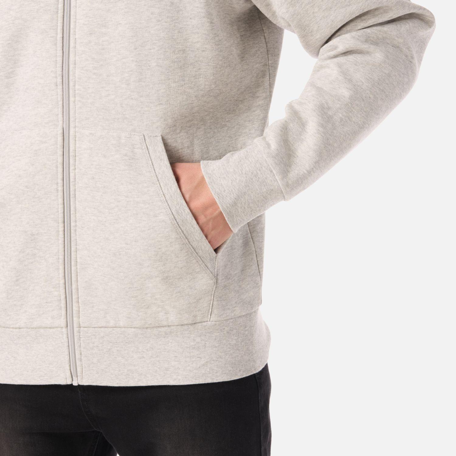 Polerón Hombre Ulmo Light Full Zip Hoody Sweatshirt Gris Lippi V26-4