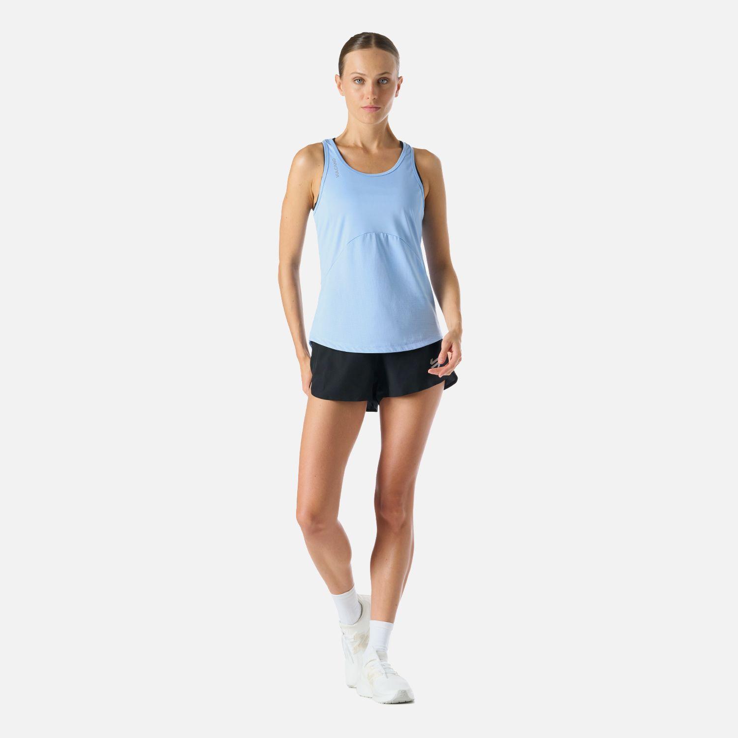 Polera Mujer Built To Move Tank Top Celeste Vulcano-6