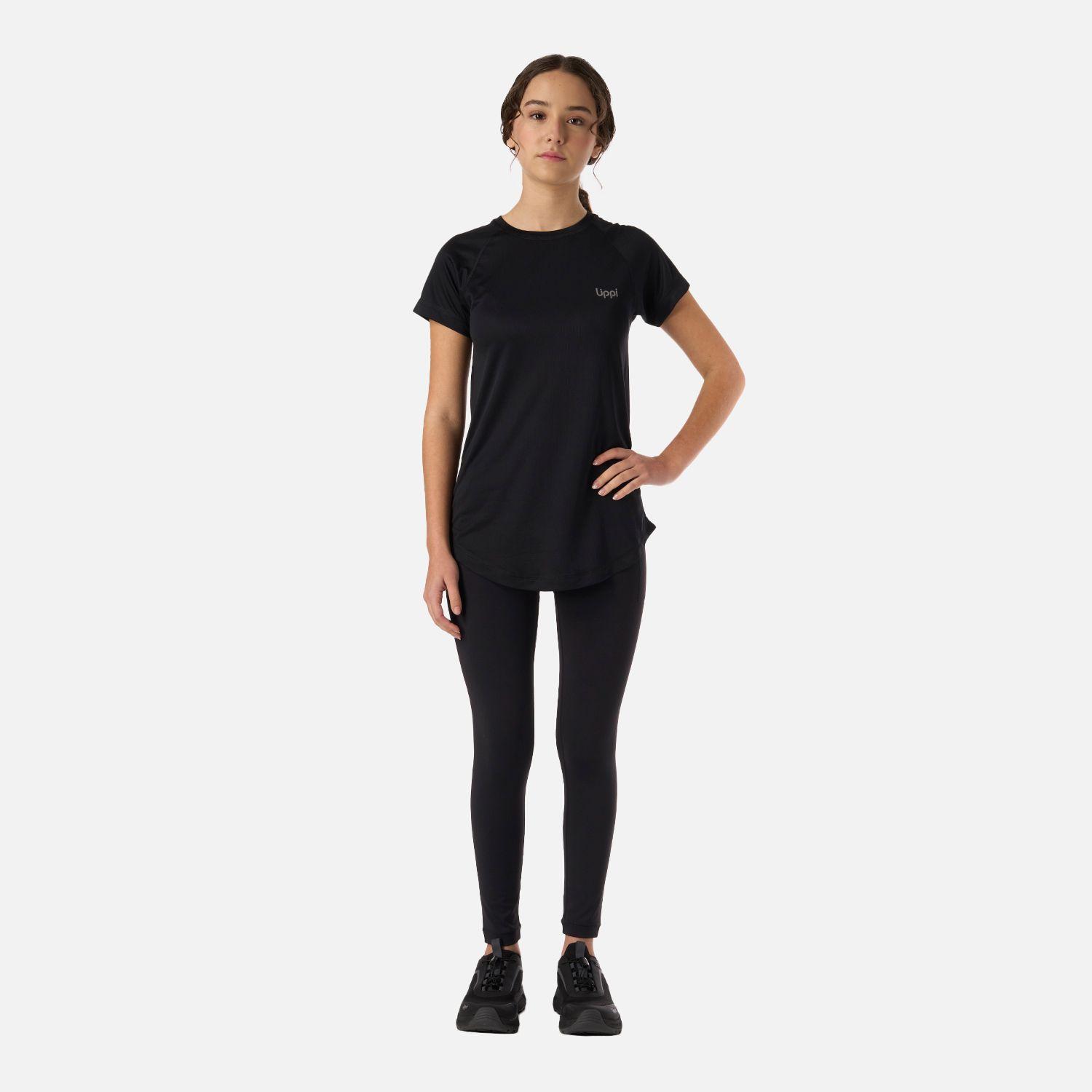 Calza Teen Girl In-Action Sport Leggings Negro Lippi V26-4