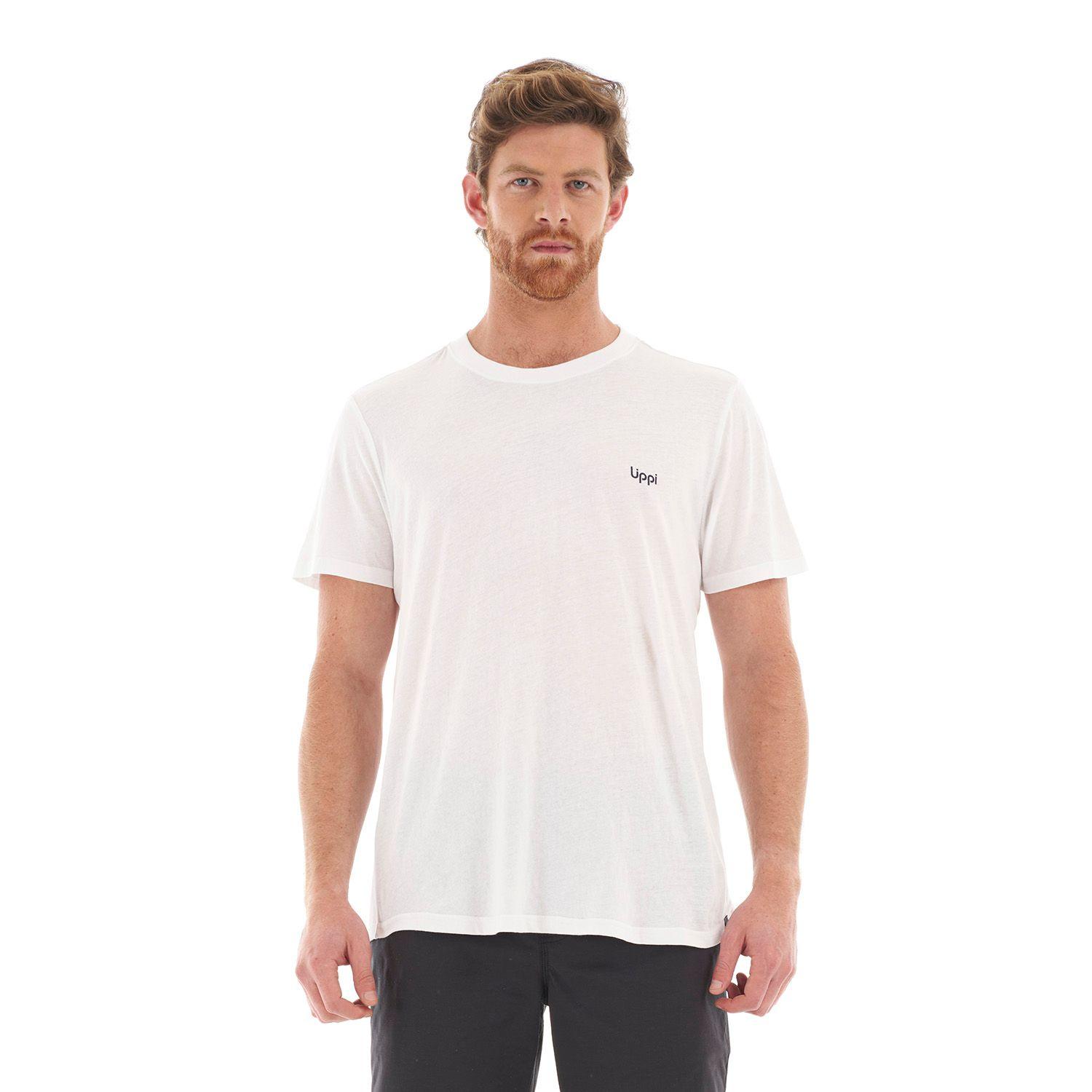 Polera Hombre Road Trip UV-Stop T-Shirt Blanco Lippi-1