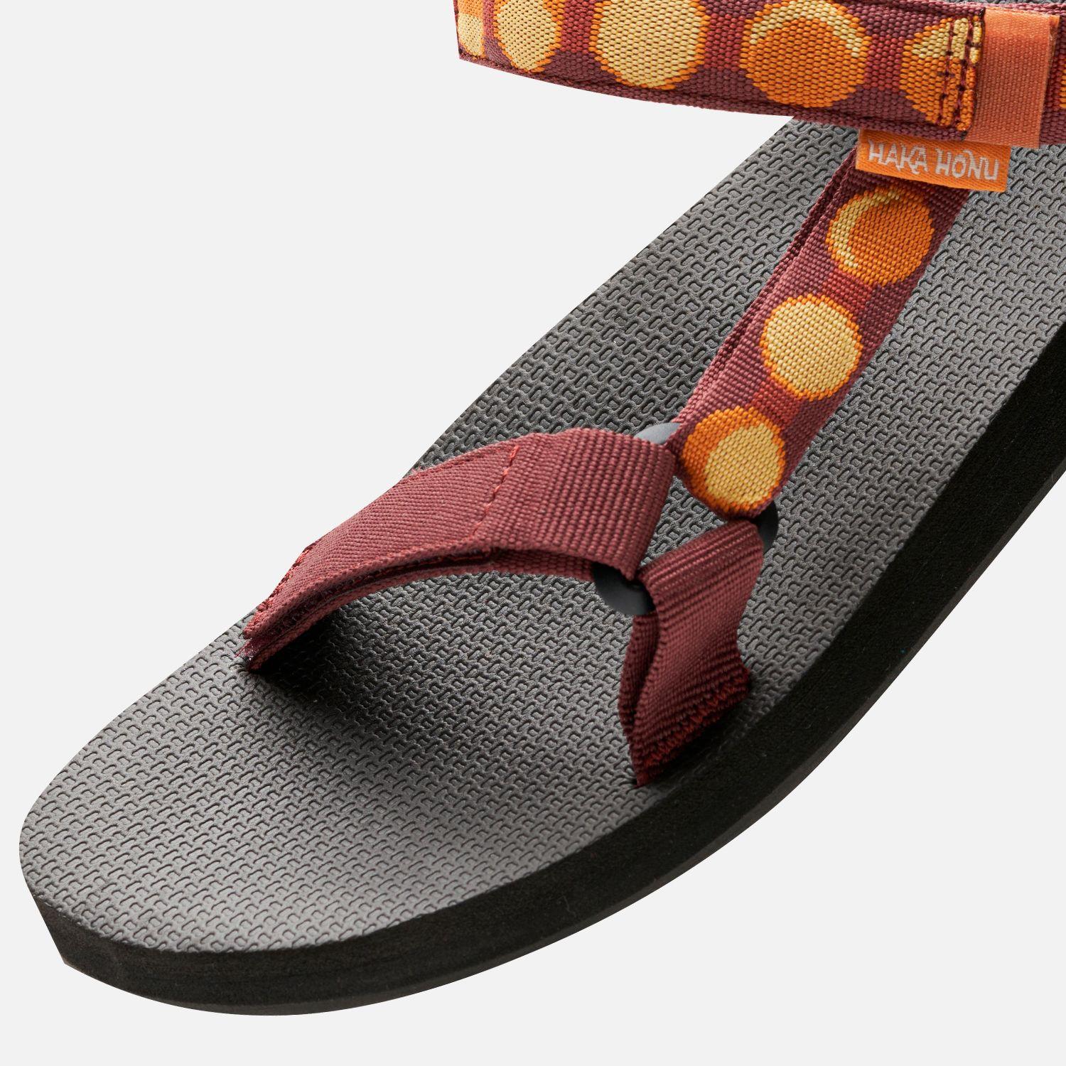 Sandalia Mujer Ofqui Burdeo Print Haka Honu-4