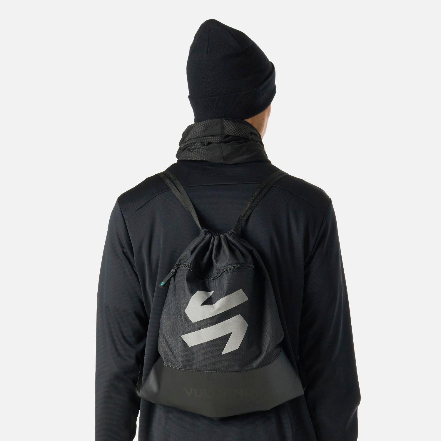 Saco Training Sackpack Negro Vulcano-2