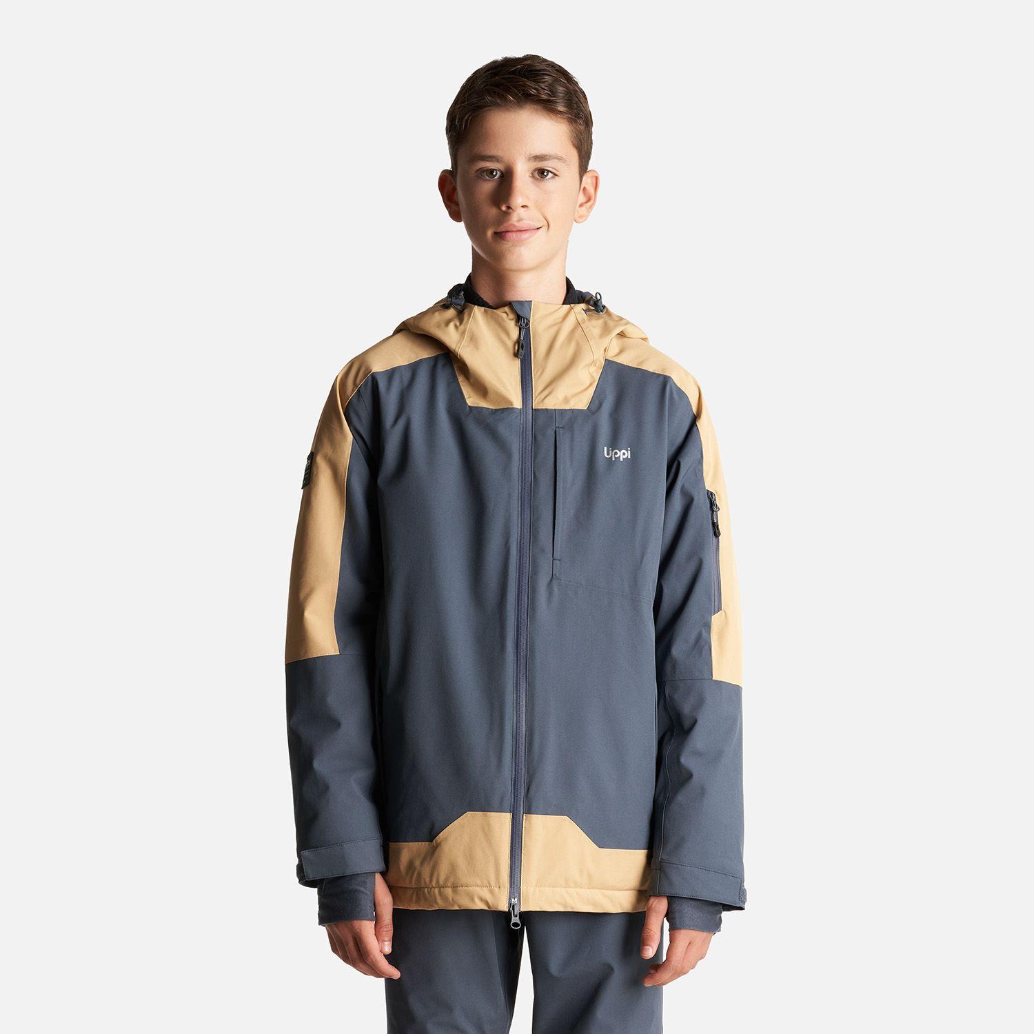 Chaqueta Teen Boy Sierra Nevada B-Dry Light Jacket Azul Noche/Taupe Lippi-1