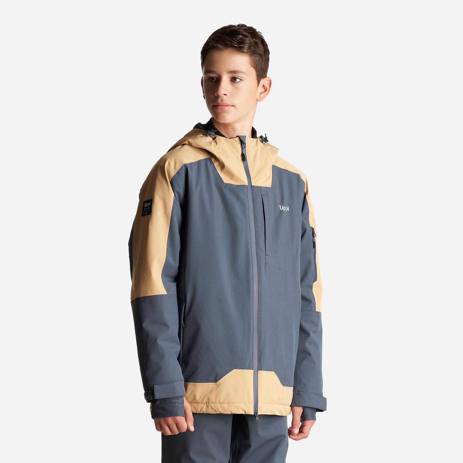 Chaqueta Teen Boy Sierra Nevada B-Dry Light Jacket Azul Noche/Taupe Lippi-2