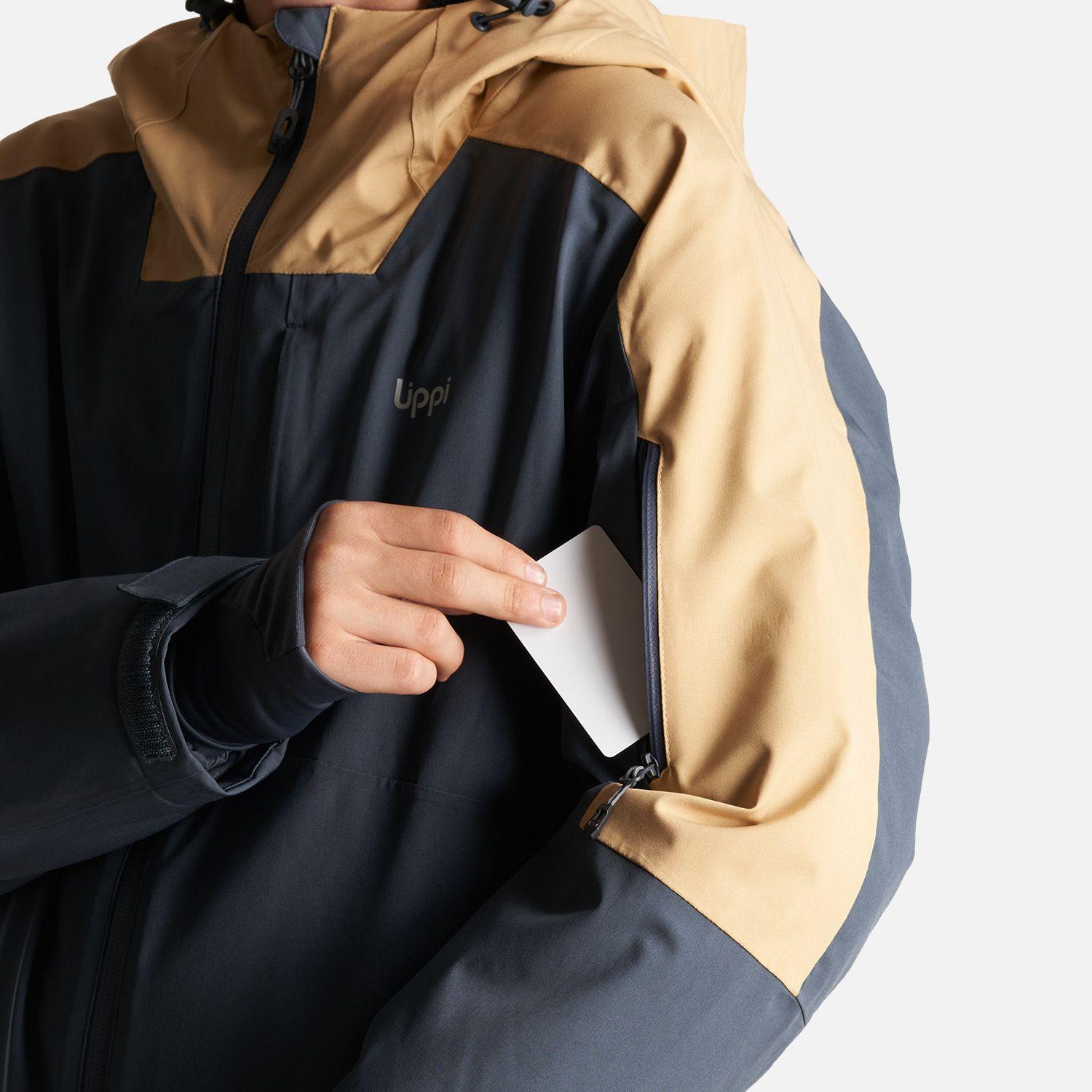 Chaqueta Teen Boy Sierra Nevada B-Dry Light Jacket Azul Noche/Taupe Lippi-8