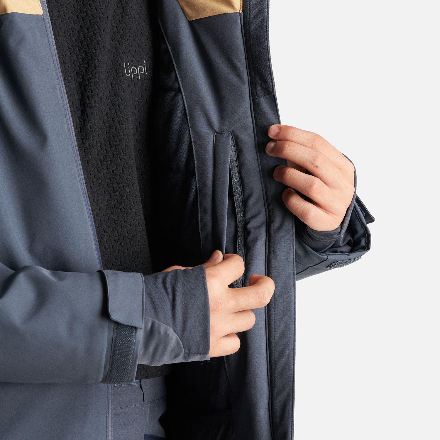 Chaqueta Teen Boy Sierra Nevada B-Dry Light Jacket Azul Noche/Taupe Lippi-9