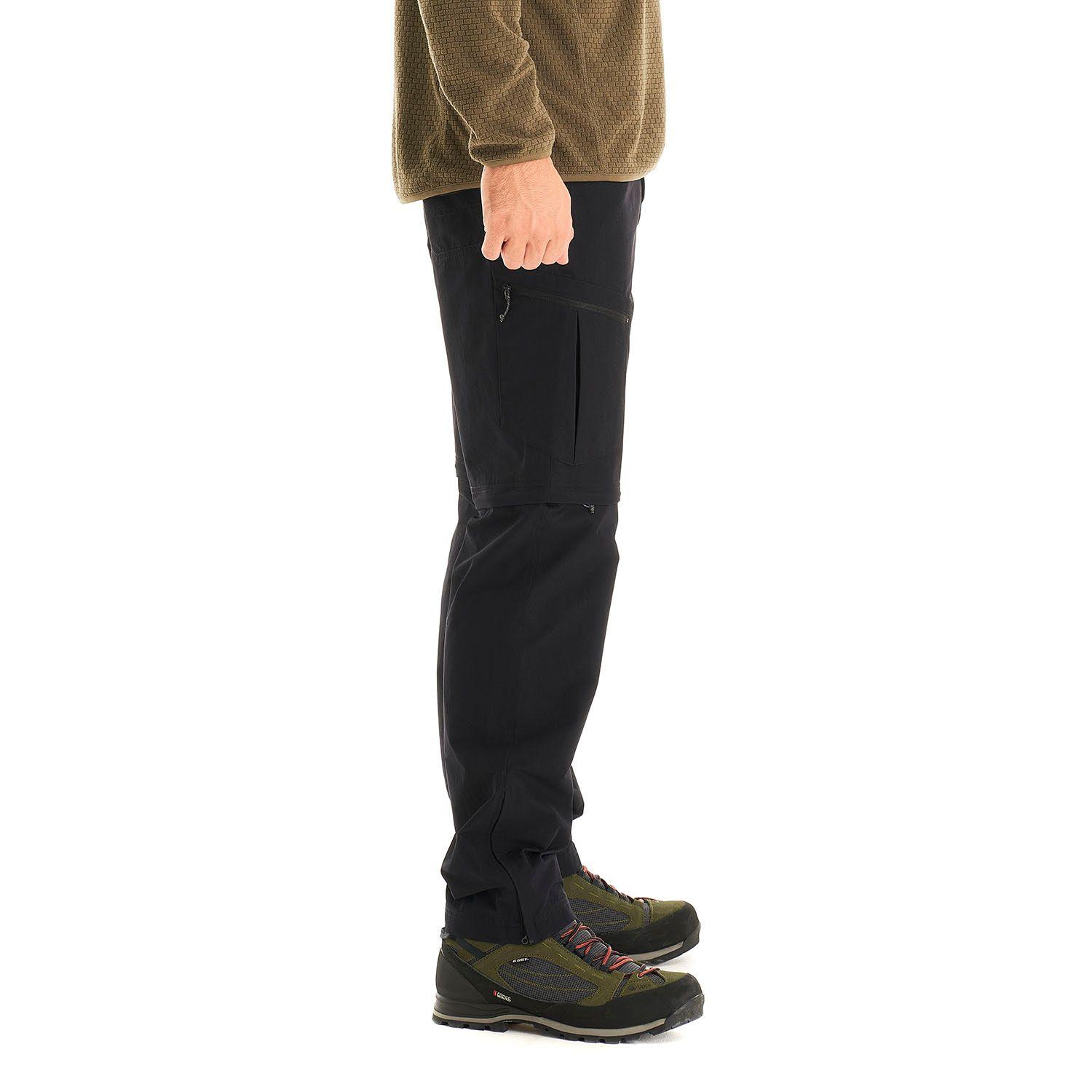 Pantalon Hombre Enduring Mix-2 Q-Dry Pants Negro Lippi I21-3