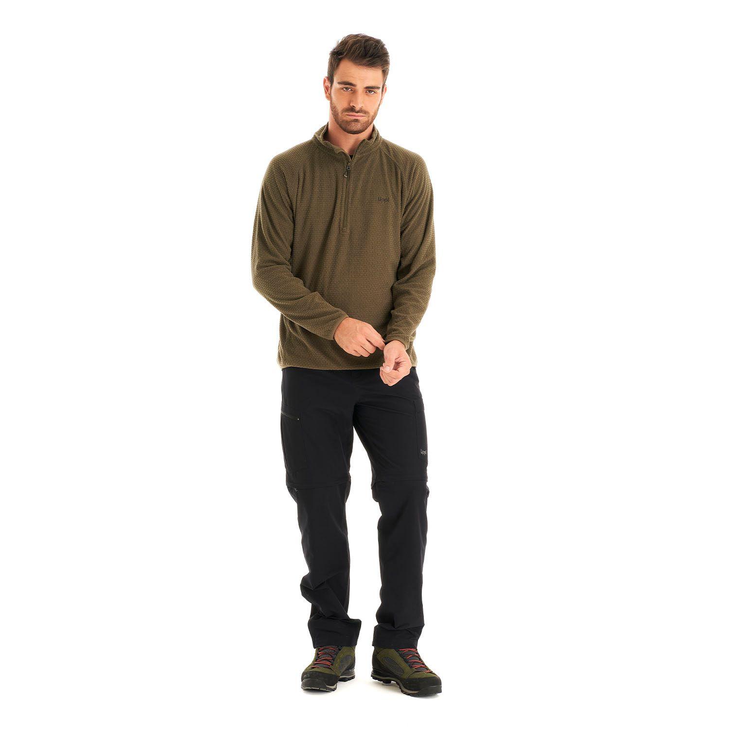Pantalon Hombre Enduring Mix-2 Q-Dry Pants Negro Lippi I21-8