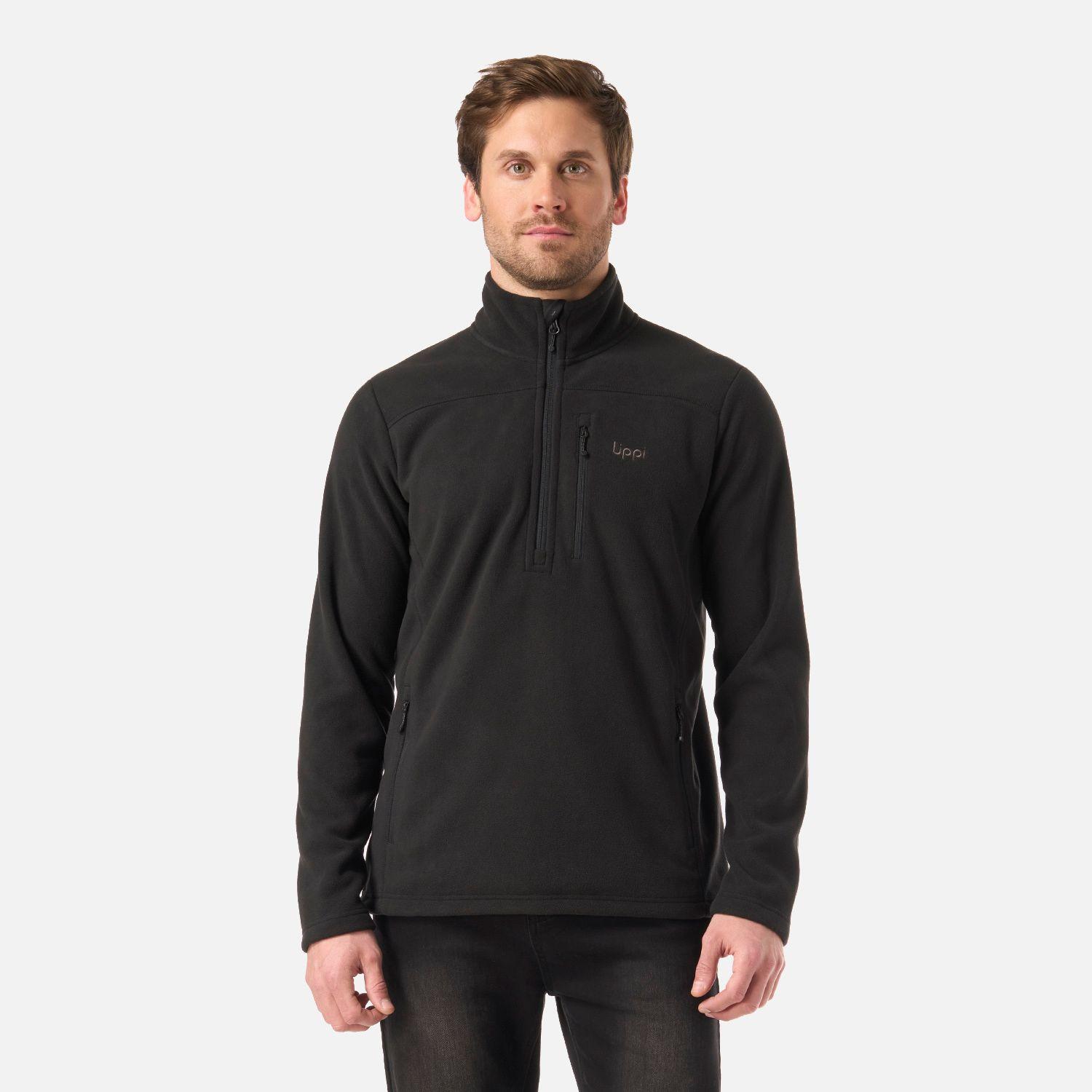 Polar Hombre Paicavi Therm-Pro 1/4 Zip Jacket Negro Lippi V26-0