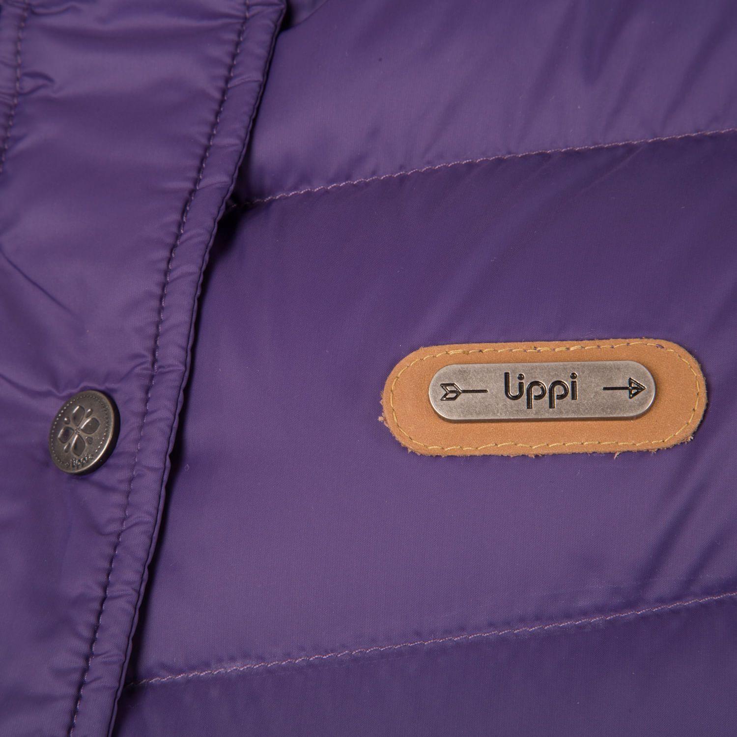 Chaqueta Mujer Quilca Down Long Jacket Rosa Oscuro Lippi-5