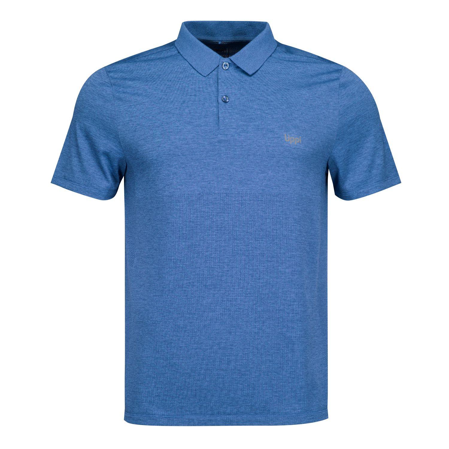 Polera Hombre B-Classic Seamless Polo Azul Lippi V21-0