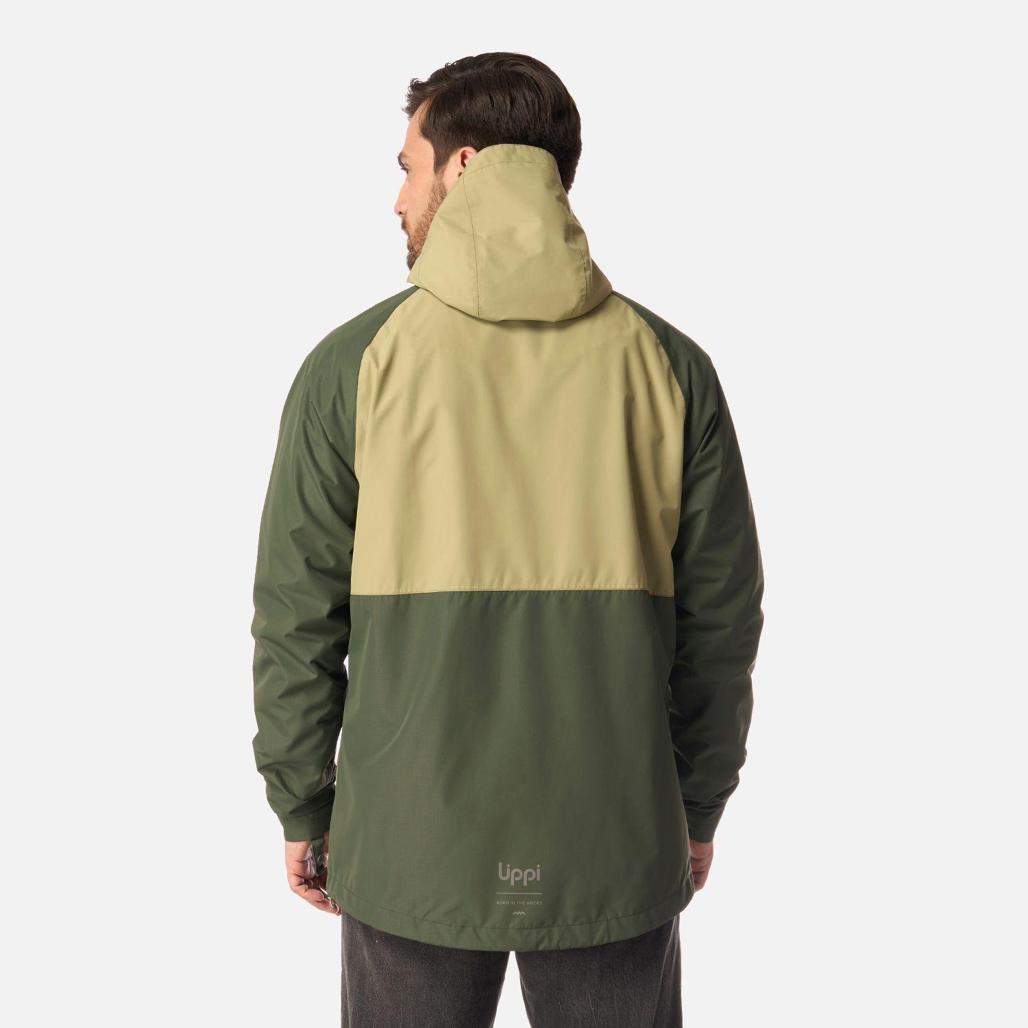Chaqueta Hombre Lake Fusion 3 B-Dry Jacket Verde Militar Lippi I26-3