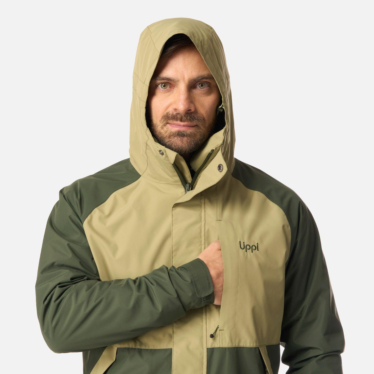 Chaqueta Hombre Lake Fusion 3 B-Dry Jacket Verde Militar Lippi I26-4