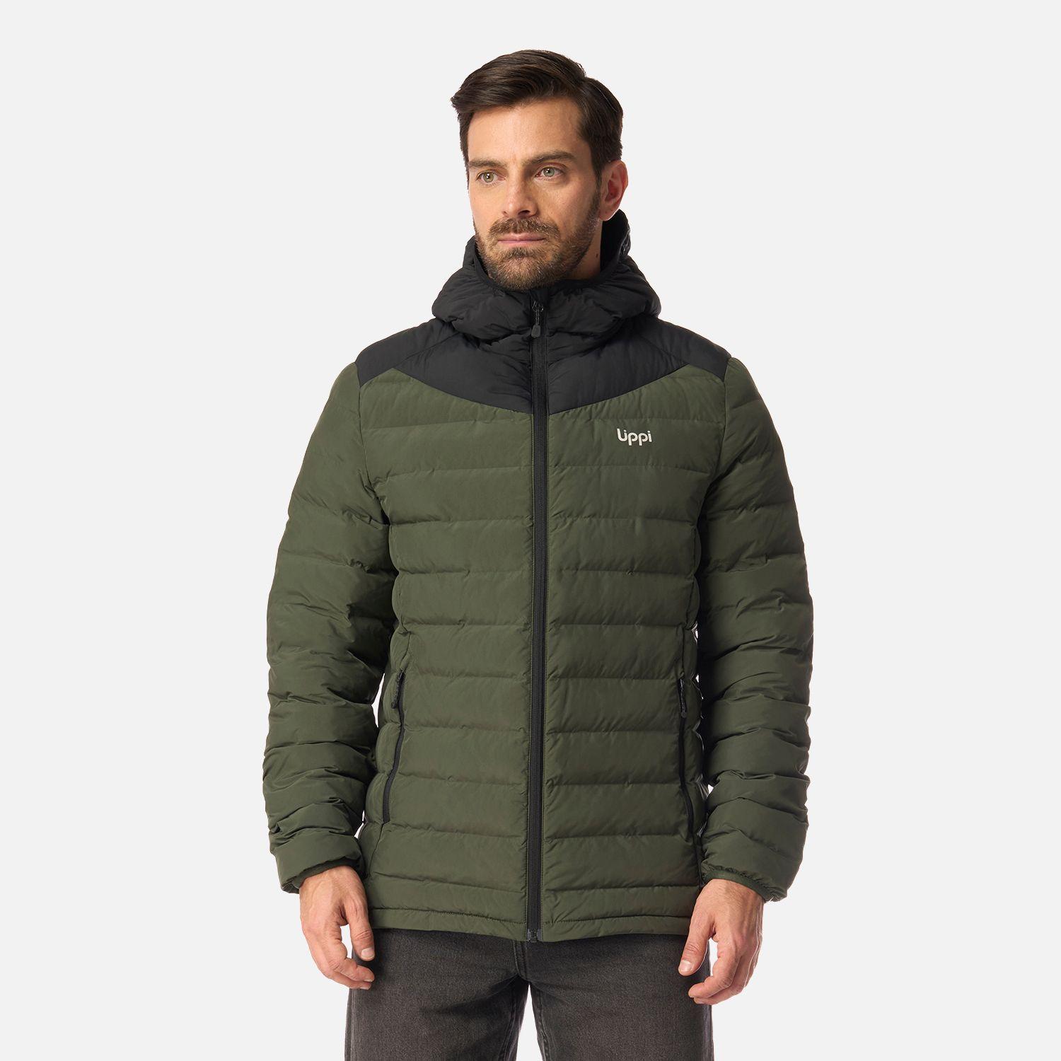 Chaqueta Hombre Snowmass Steam-Pro Hoody Jacket Verde Militar Lippi I26-0