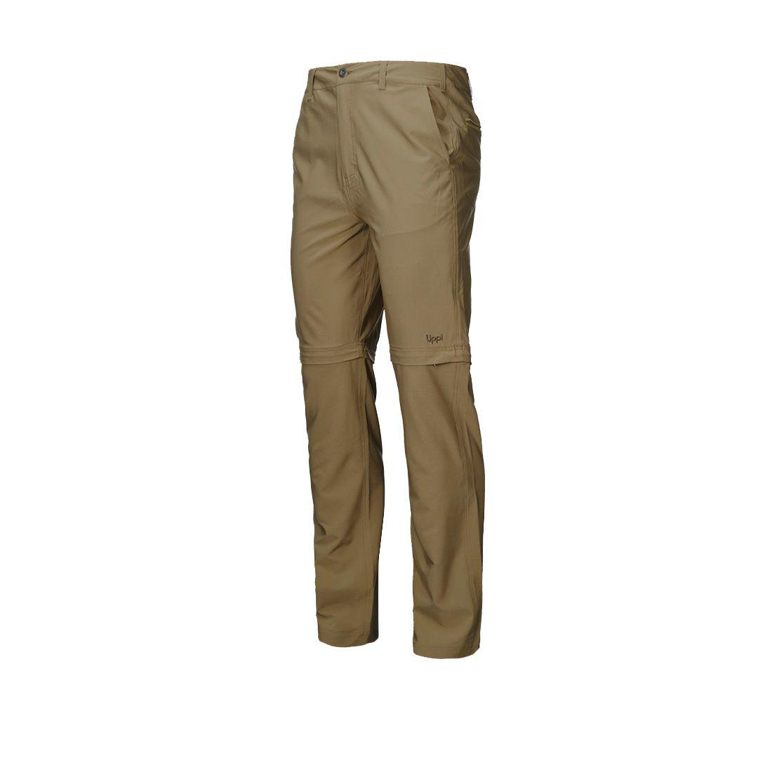 Pantalon Hombre Pardo Mix-2 Q-Dry Pants Oliva Oscuro Lippi-0