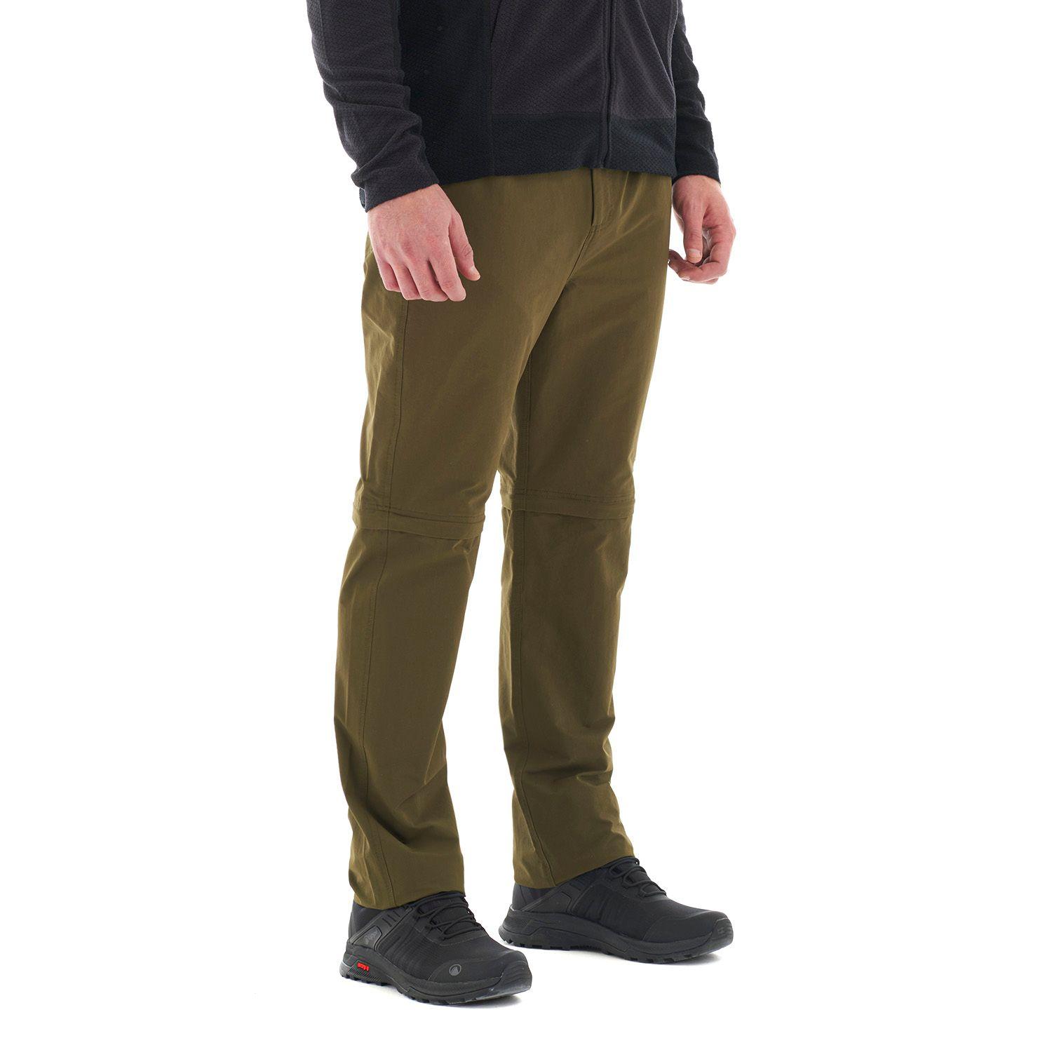Pantalon Hombre Pardo Mix-2 Q-Dry Pants Oliva Oscuro Lippi-2