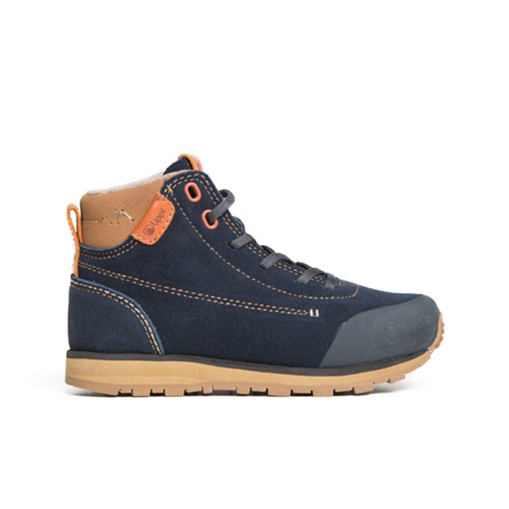 Botín Junior Woods Mid Kids Azul Lippi-0