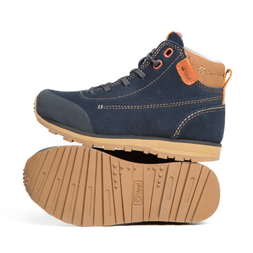 Botín Junior Woods Mid Kids Azul Lippi-3