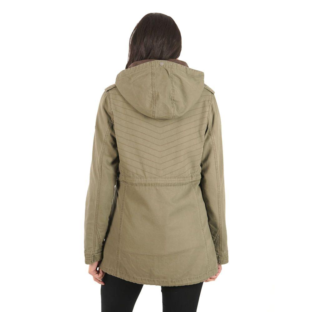 Chaqueta Mujer Comandante Ernesto Verde Militar Haka Honu-2