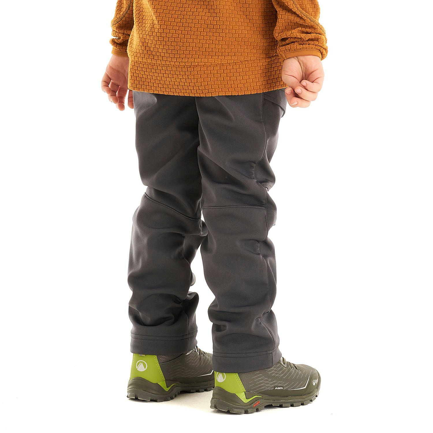 Pantalon Niño Kimball Softshell Pants Gris Oscuro Lippi I21-4