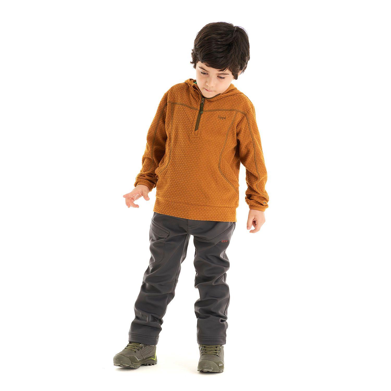 Pantalon Niño Kimball Softshell Pants Gris Oscuro Lippi I21-8