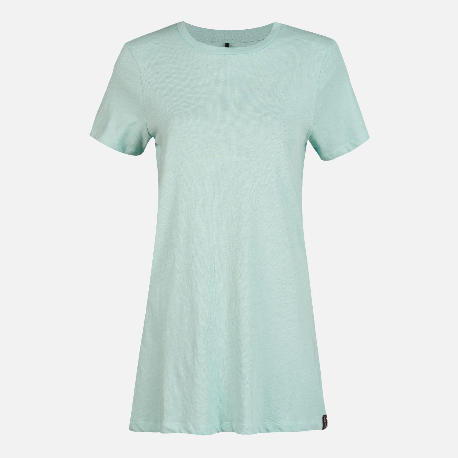 Polera Mujer Natural Celeste Claro Haka Honu-0