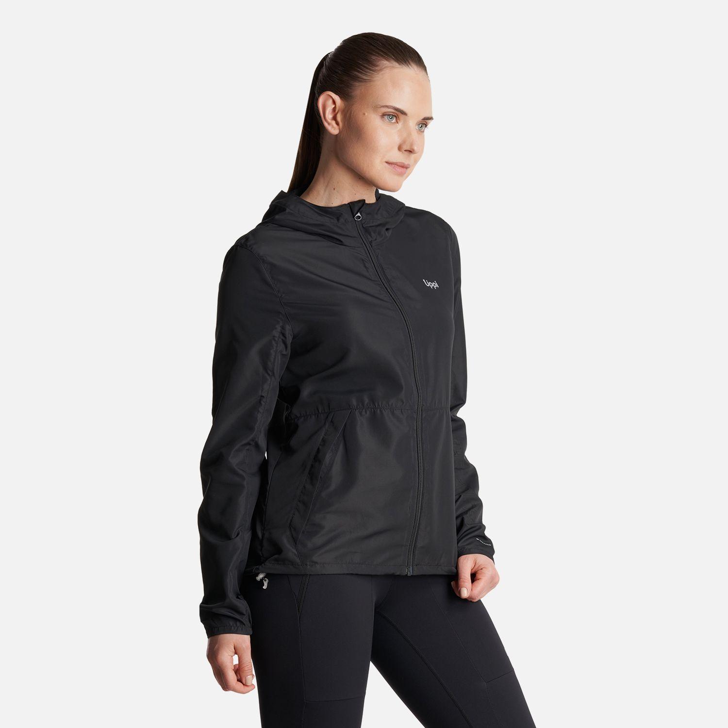 Chaqueta Mujer  Nightfall WindBreaker Hoody Jacket Negro Lippi-2