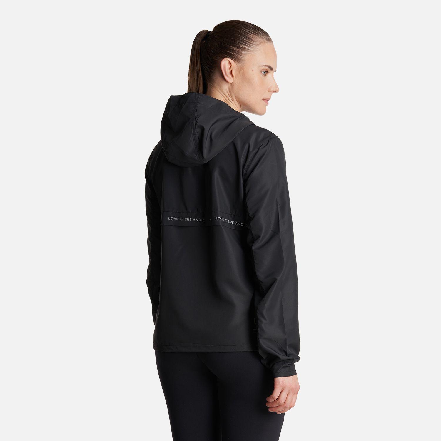 Chaqueta Mujer  Nightfall WindBreaker Hoody Jacket Negro Lippi-3