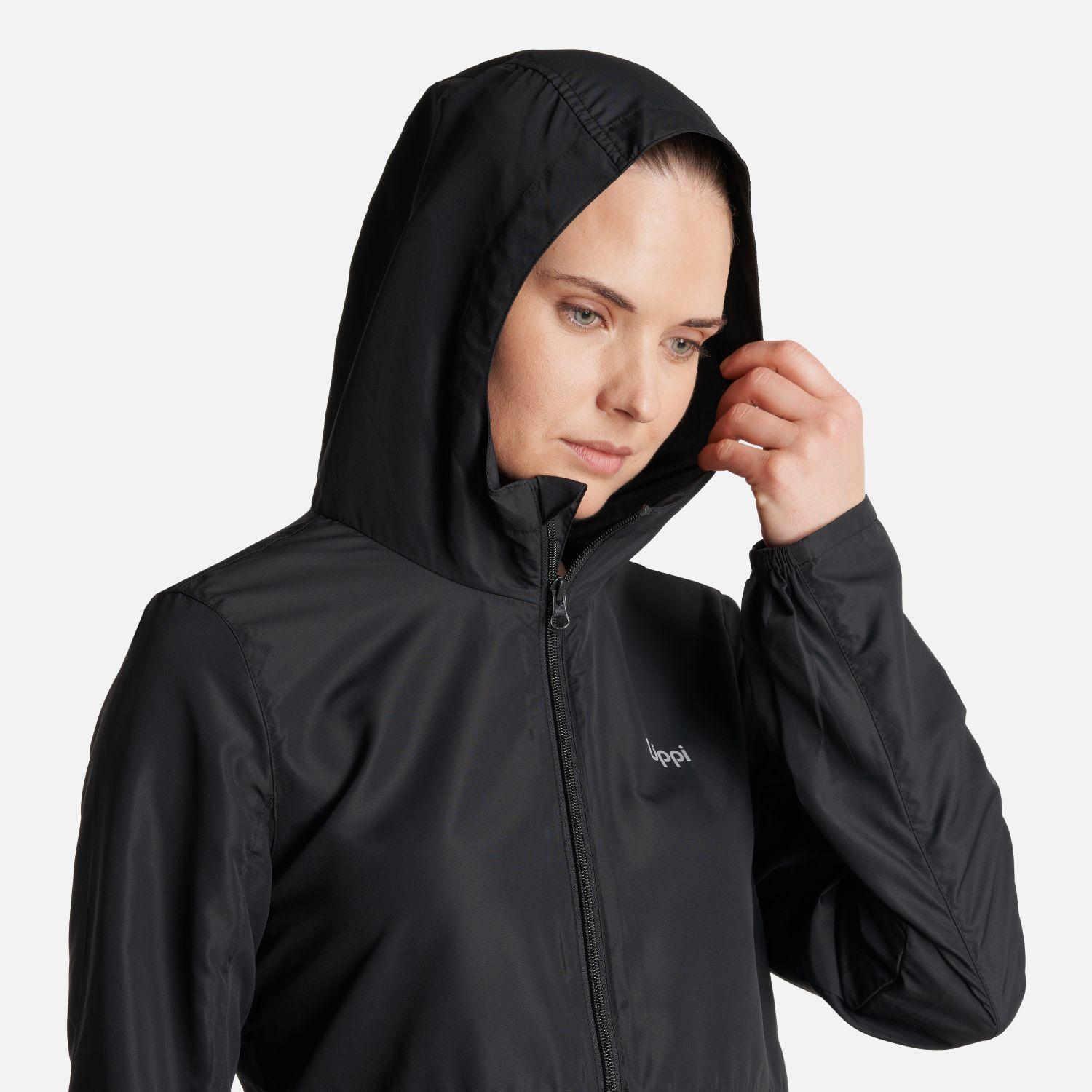 Chaqueta Mujer  Nightfall WindBreaker Hoody Jacket Negro Lippi-5