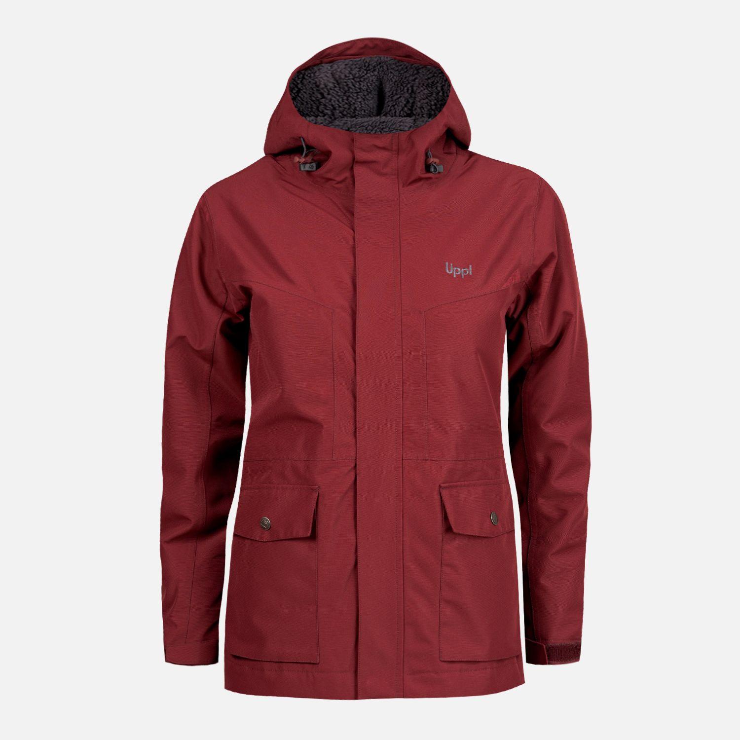 Chaqueta Teen Boy Roble B-Dry Hoody Jacket Vino Lippi-0