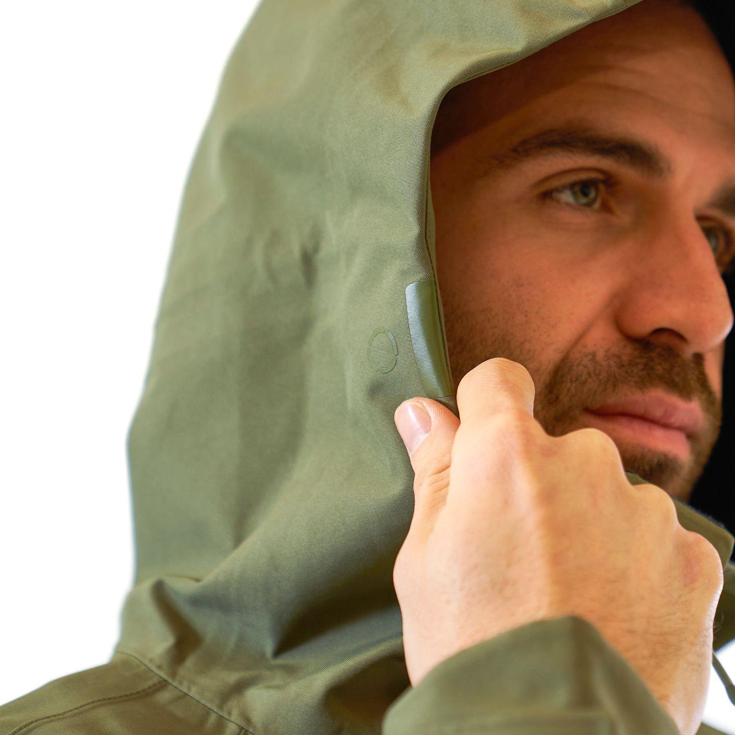 Chaqueta Hombre Snow Raptor B-Dry Hoody Jacket Verde Militar Lippi-5