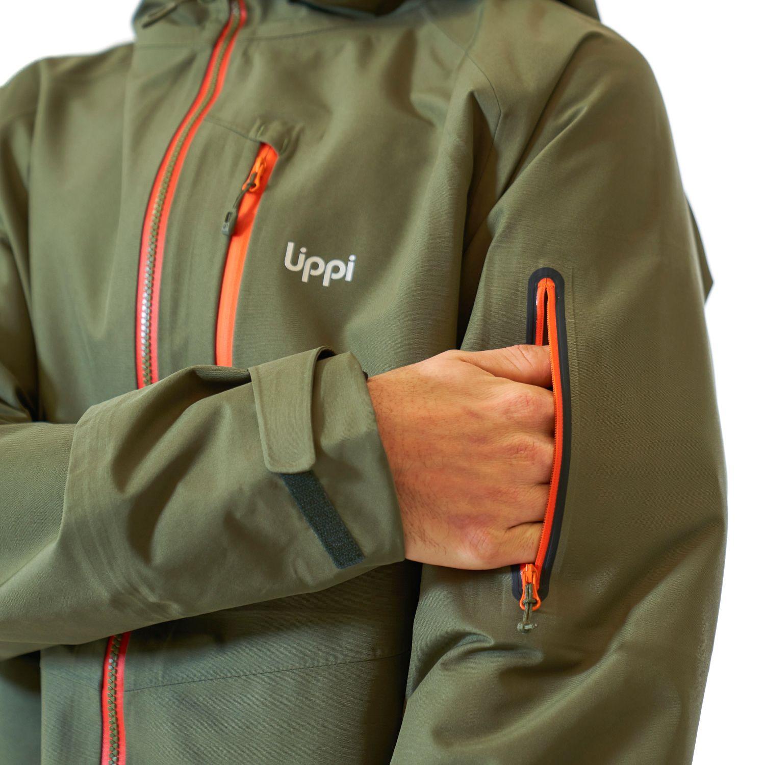 Chaqueta Hombre Snow Raptor B-Dry Hoody Jacket Verde Militar Lippi-7