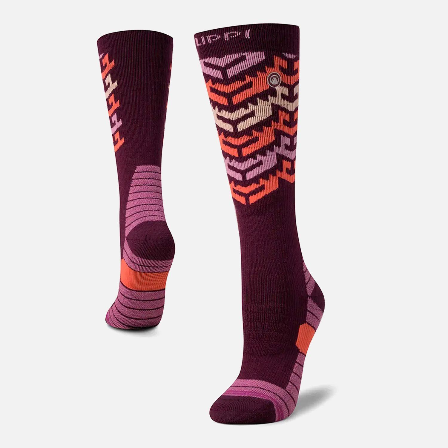 Calcetin Mujer All Mountain Ski Socks Purpura Lippi I23-0