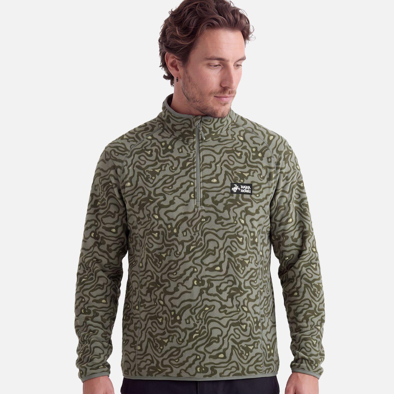Polerón Hombre Taina Print Laurel Haka Honu V27-2