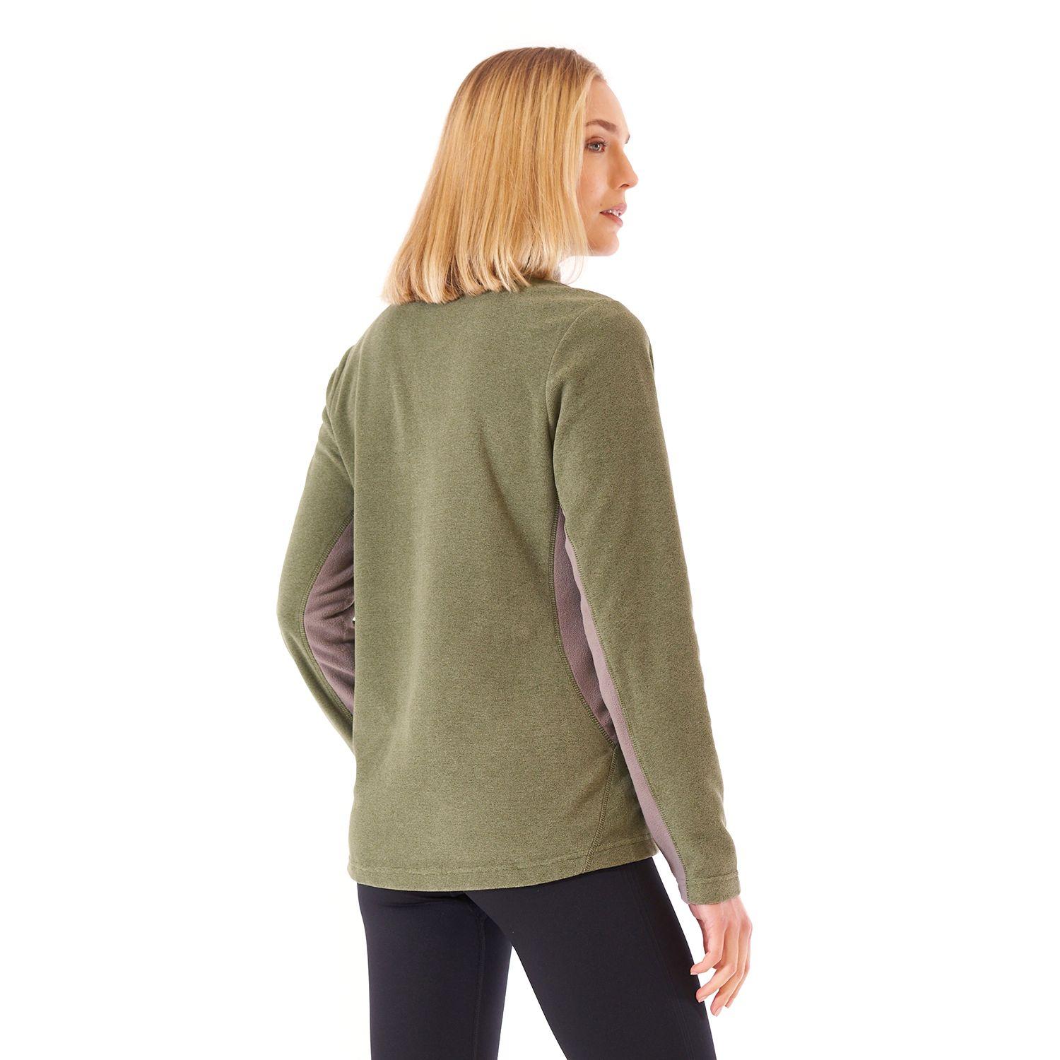 Poleron Mujer Lighter Nano-F 14 Zip Laurel Lippi-3