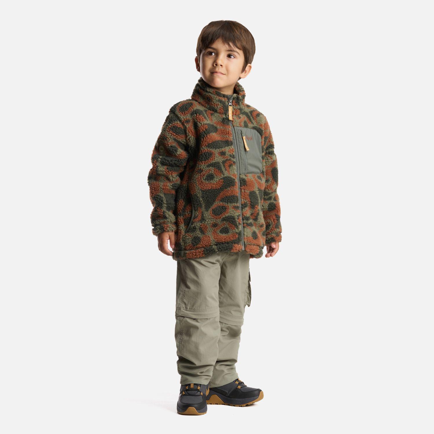 Chaqueta Niño Glaciar Sherpa-Pro Jacket Print Verde Lippi-6