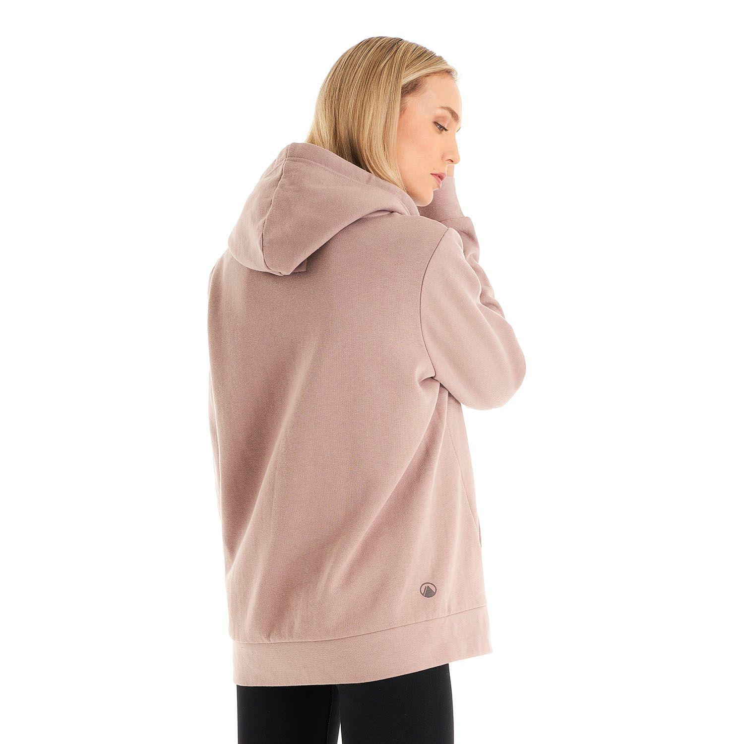 Poleron Mujer Insigne Hoody Sweatshirt Palo Rosa Lippi-4