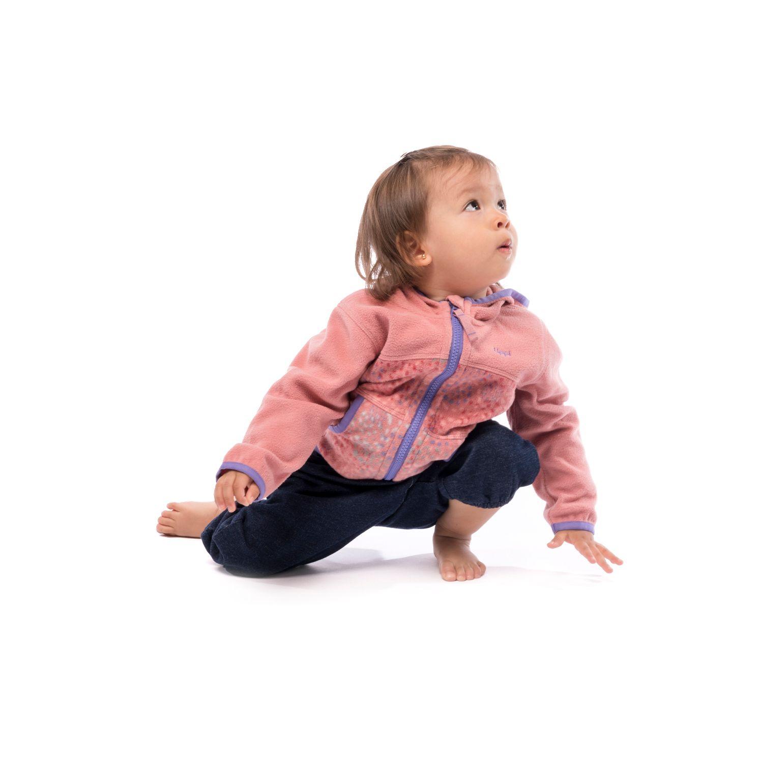 Poleron Baby Girl Poofy Sweatshirt Coral / Print Lippi-3