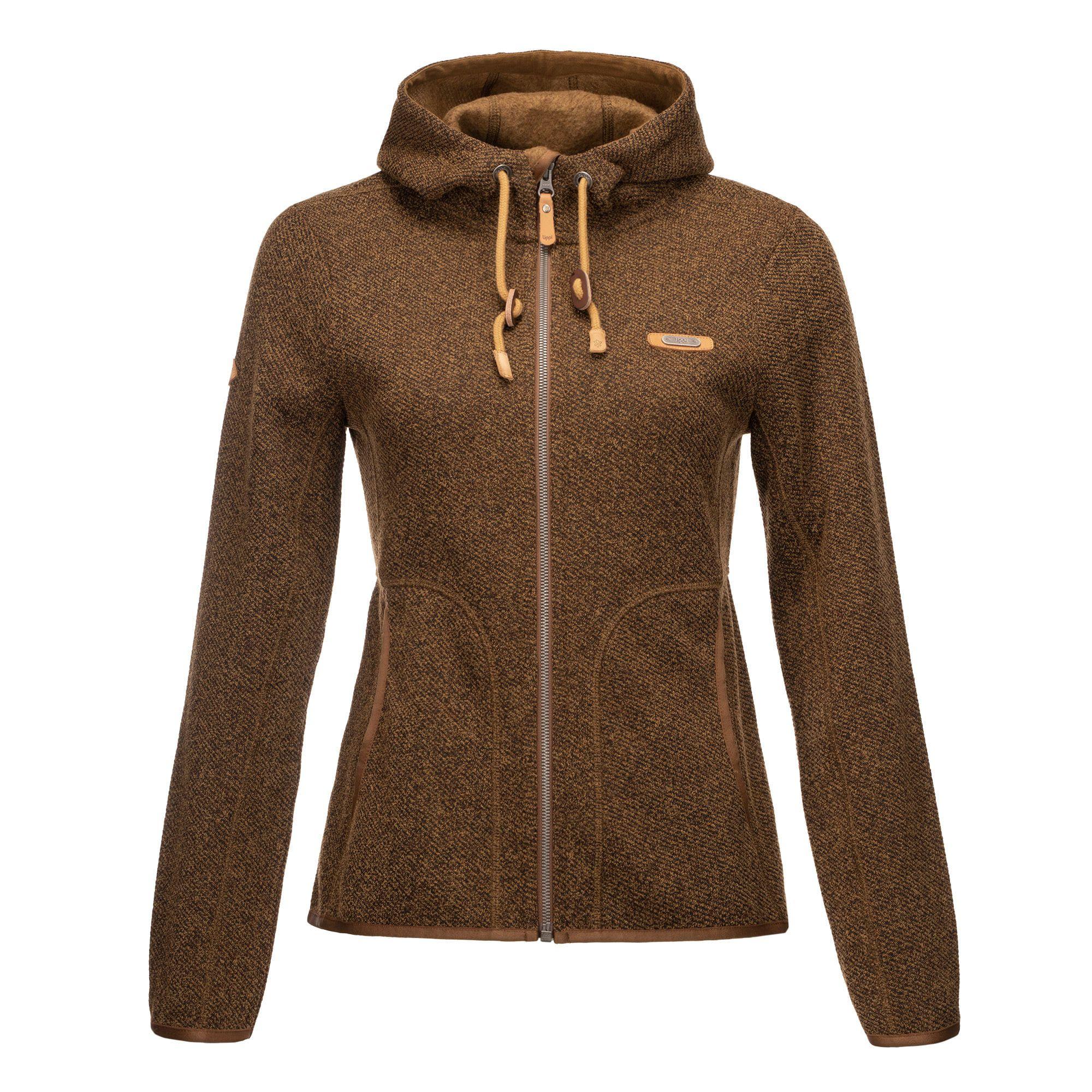 Chaqueta Mujer Alamo Blend-Pro Hoody Jacket Mostaza Oscuro Lippi V20-0
