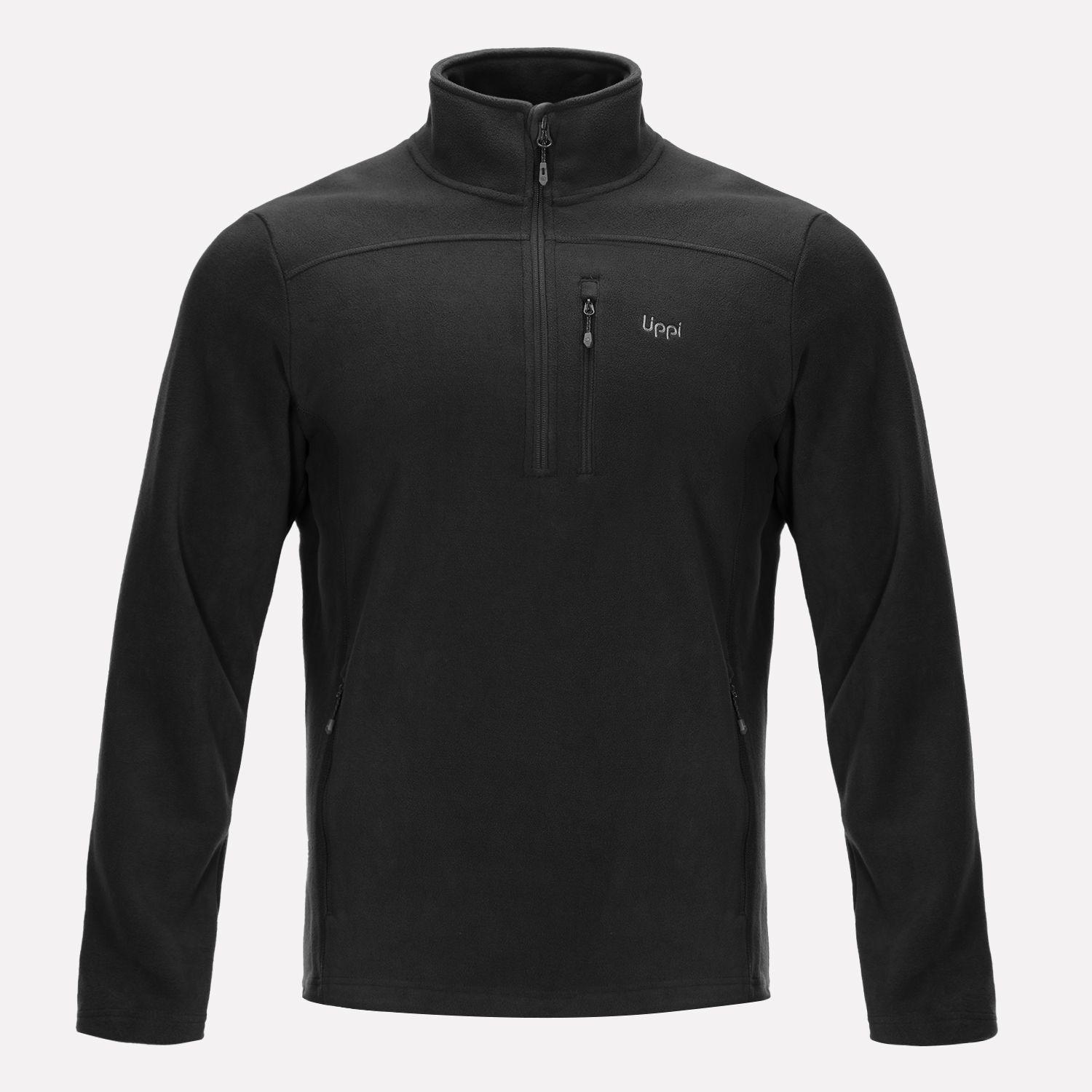 Chaqueta Hombre Paicavi Therm-Pro 14 Zip Jacket Negro Lippi I23-0