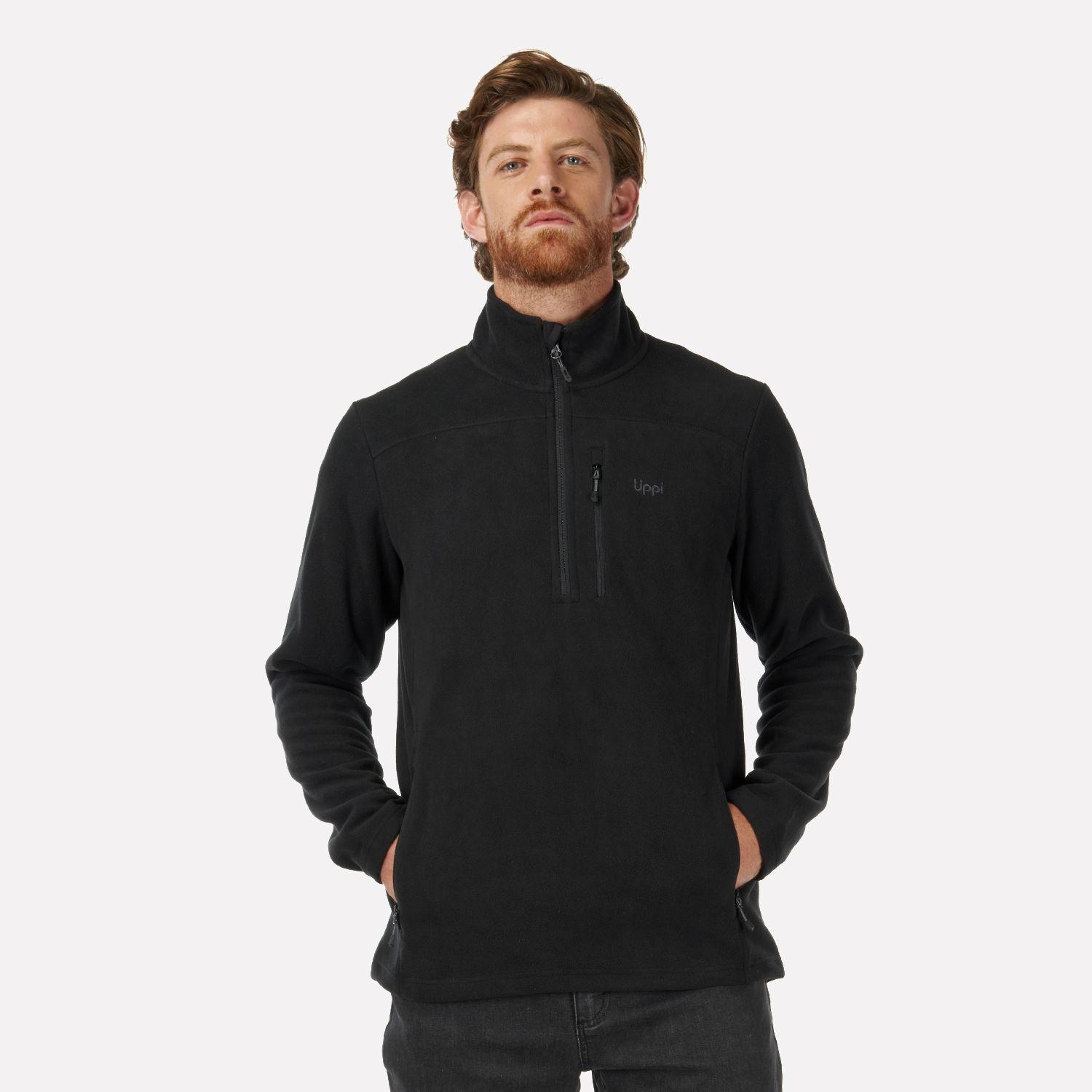 Chaqueta Hombre Paicavi Therm-Pro 14 Zip Jacket Negro Lippi I23-1
