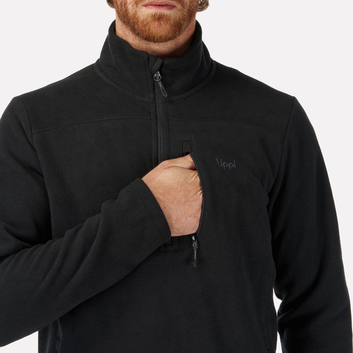 Chaqueta Hombre Paicavi Therm-Pro 14 Zip Jacket Negro Lippi I23-3
