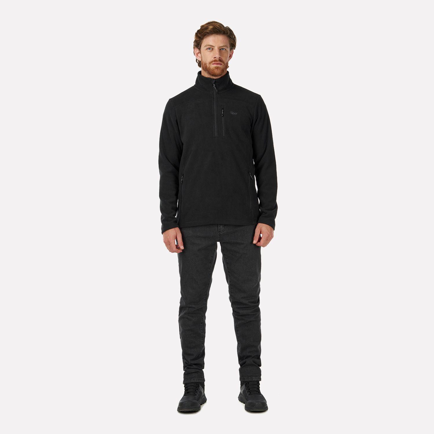 Chaqueta Hombre Paicavi Therm-Pro 14 Zip Jacket Negro Lippi I23-5