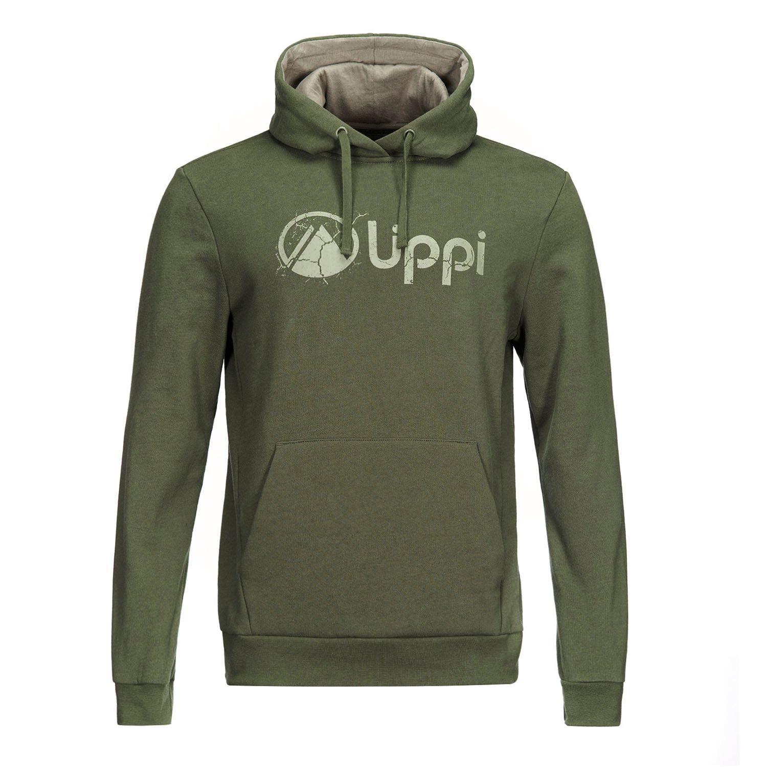 Poleron Hombre Insigne Hoody Sweatshirt Verde Militar Lippi-0