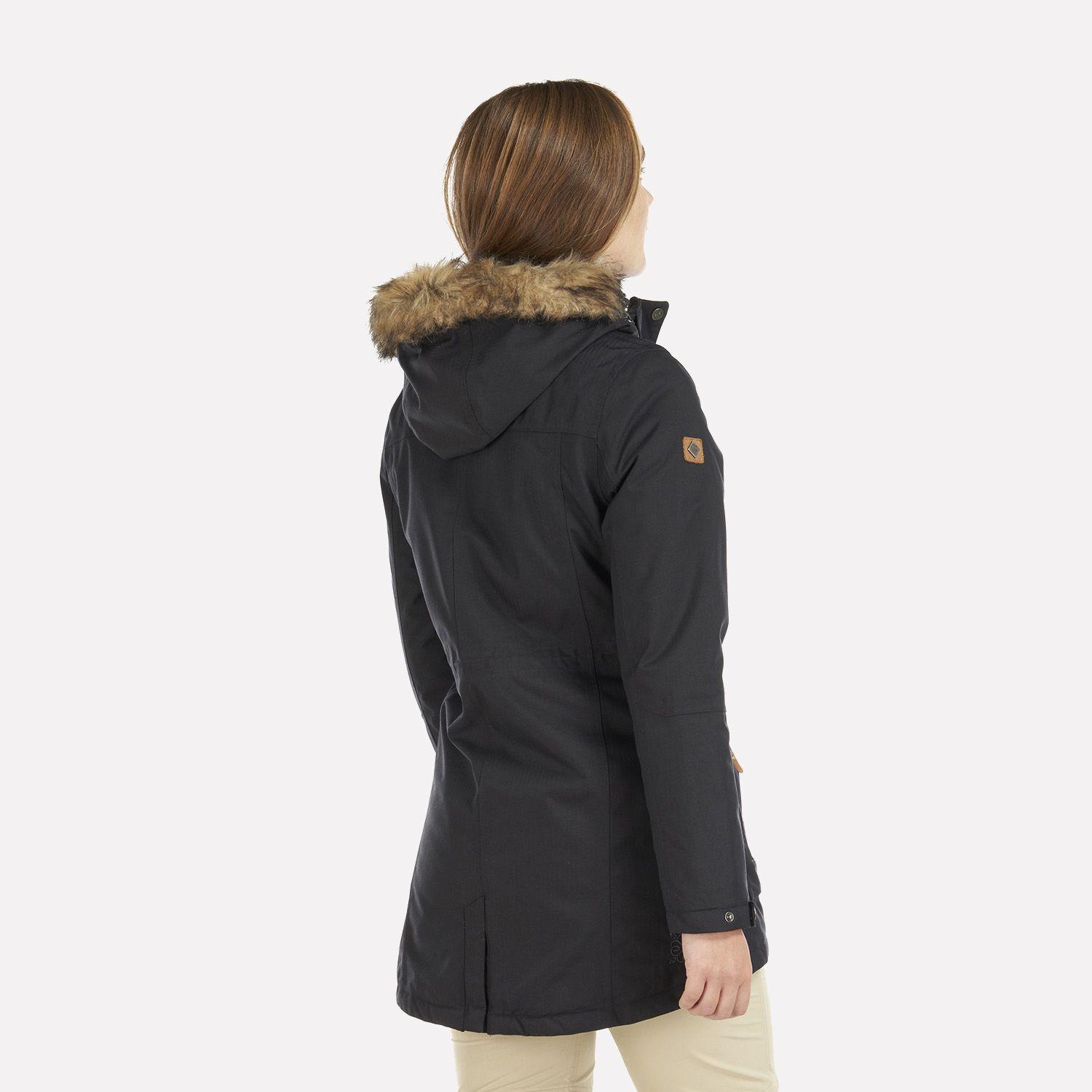 Chaqueta Mujer Roble B-Dry Hoody Jacket Negro Lippi I21-3