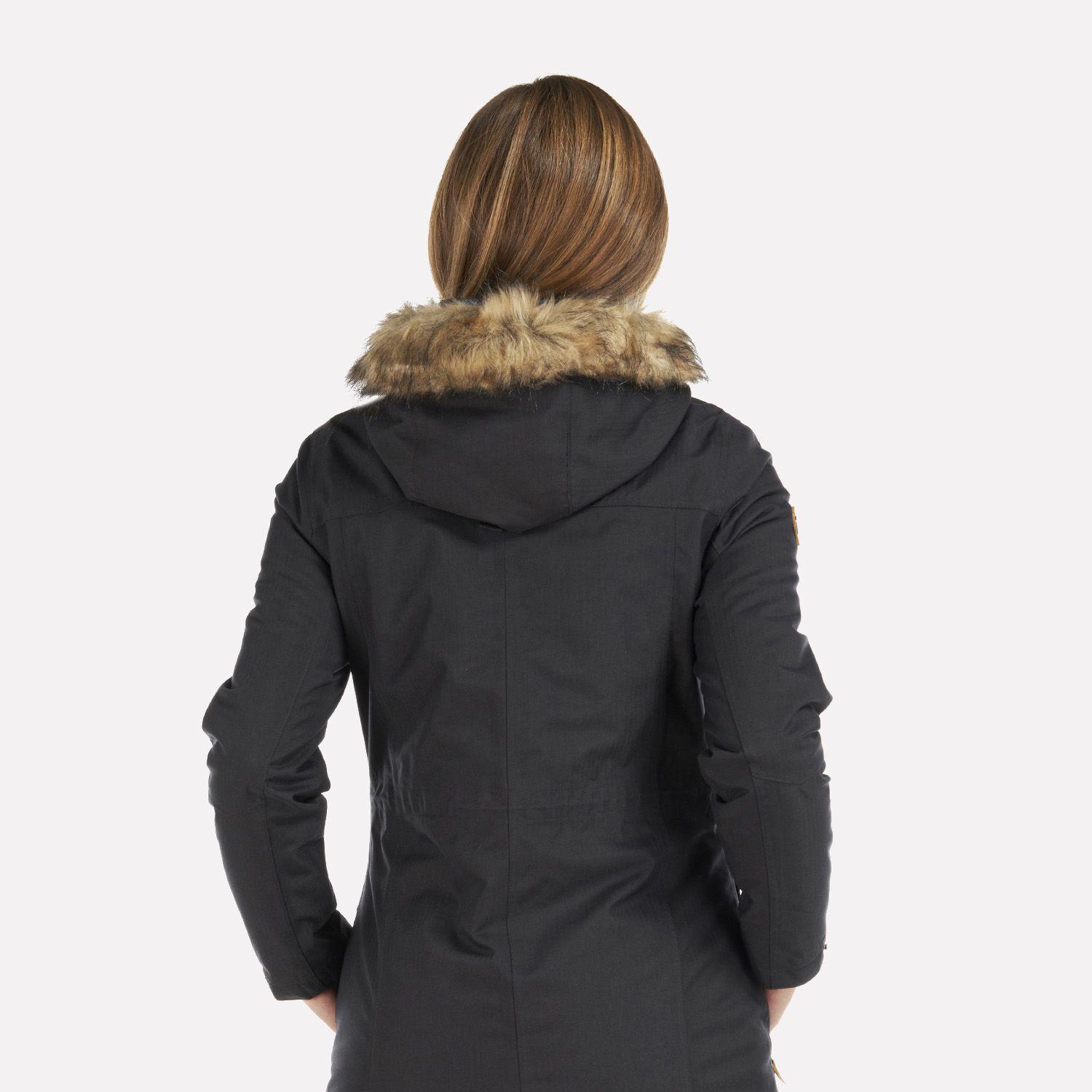 Chaqueta Mujer Roble B-Dry Hoody Jacket Negro Lippi I21-4