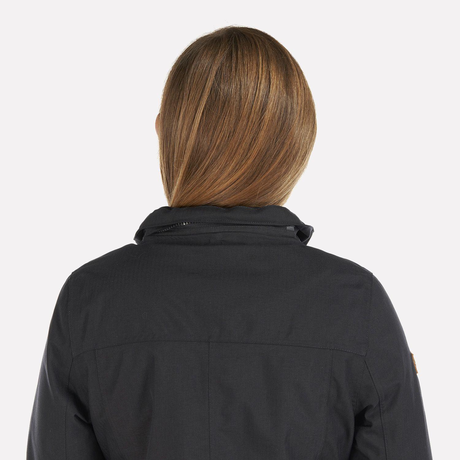 Chaqueta Mujer Roble B-Dry Hoody Jacket Negro Lippi I21-8