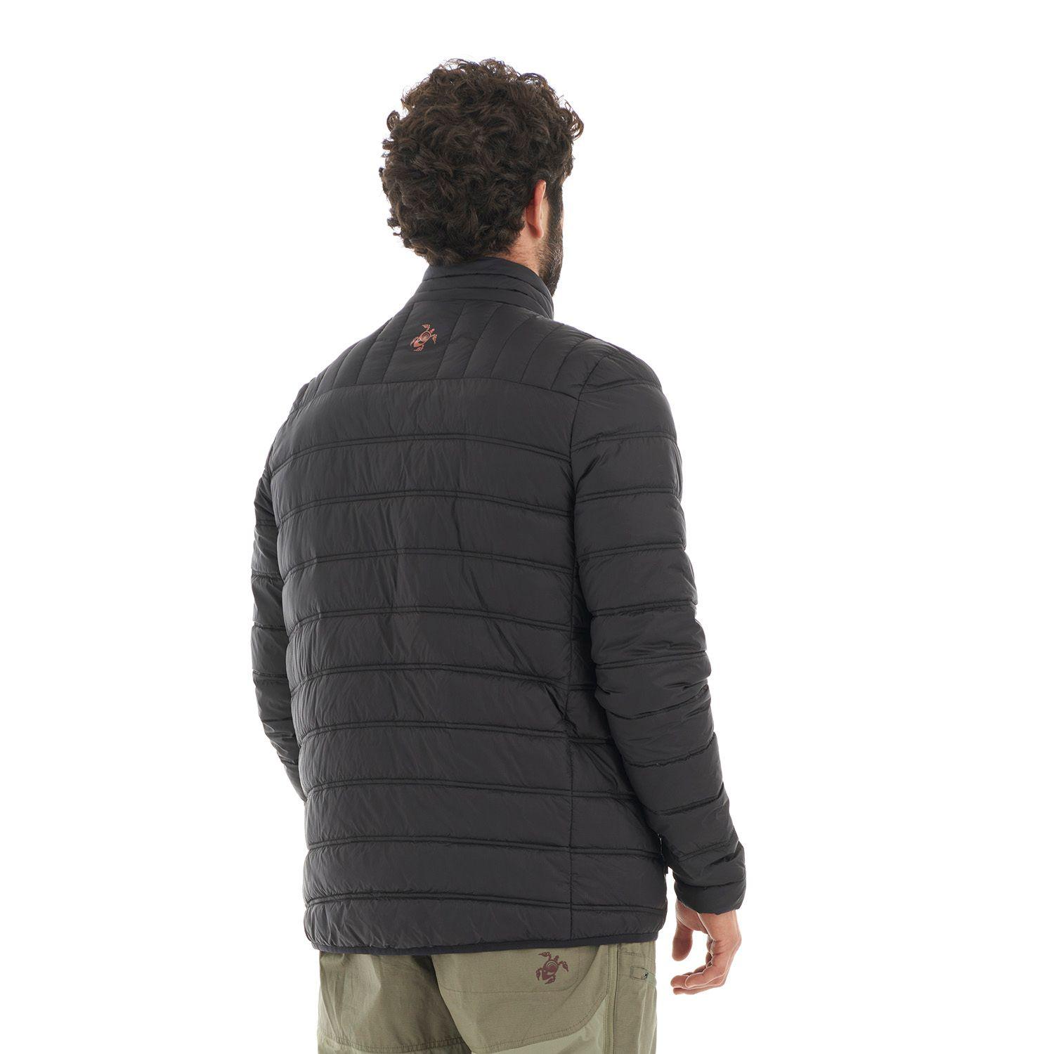 Chaqueta Hombre Ultraliviana Negro Haka Honu V22-4